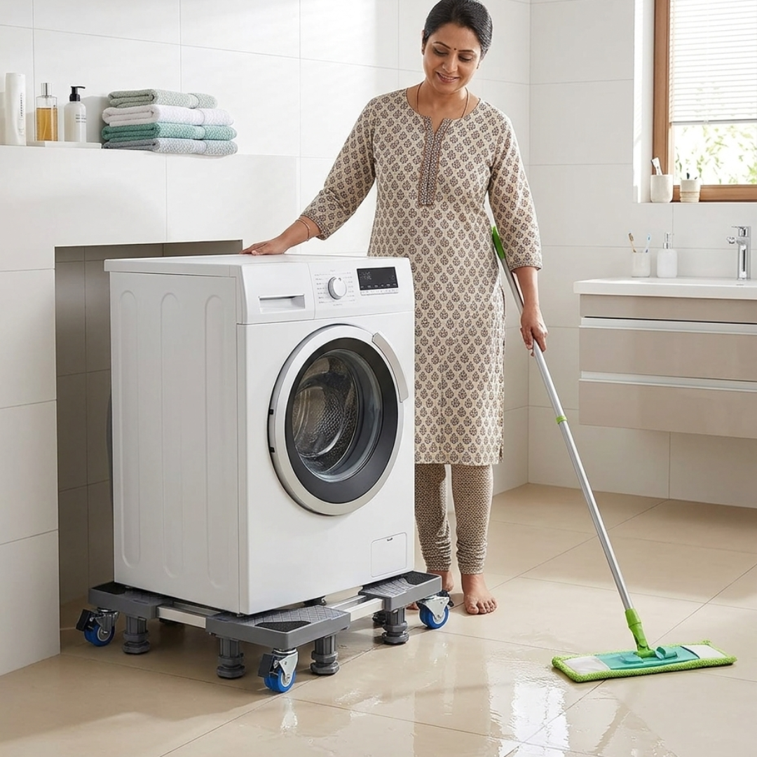Jialto Multi Purpose Stand For Washing Machine, Fridge, Dry Cleaner