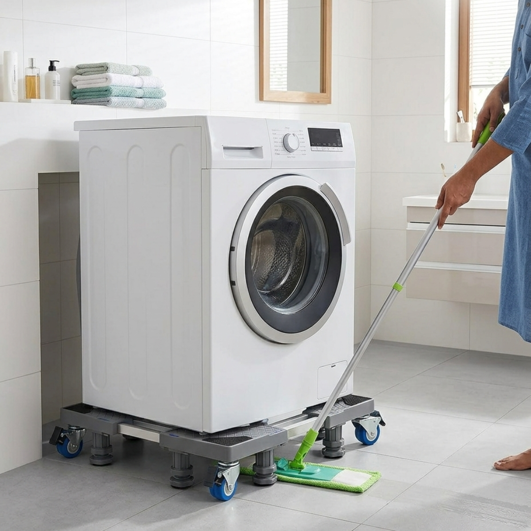 Jialto Multi Purpose Stand For Washing Machine, Fridge, Dry Cleaner