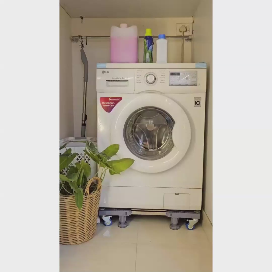 Jialto Multi Purpose Stand For Washing Machine, Fridge, Dry Cleaner